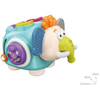 Jucarie interactiva Montessori, Jucarie pentru Bebelusi, Model Elefant Dragut