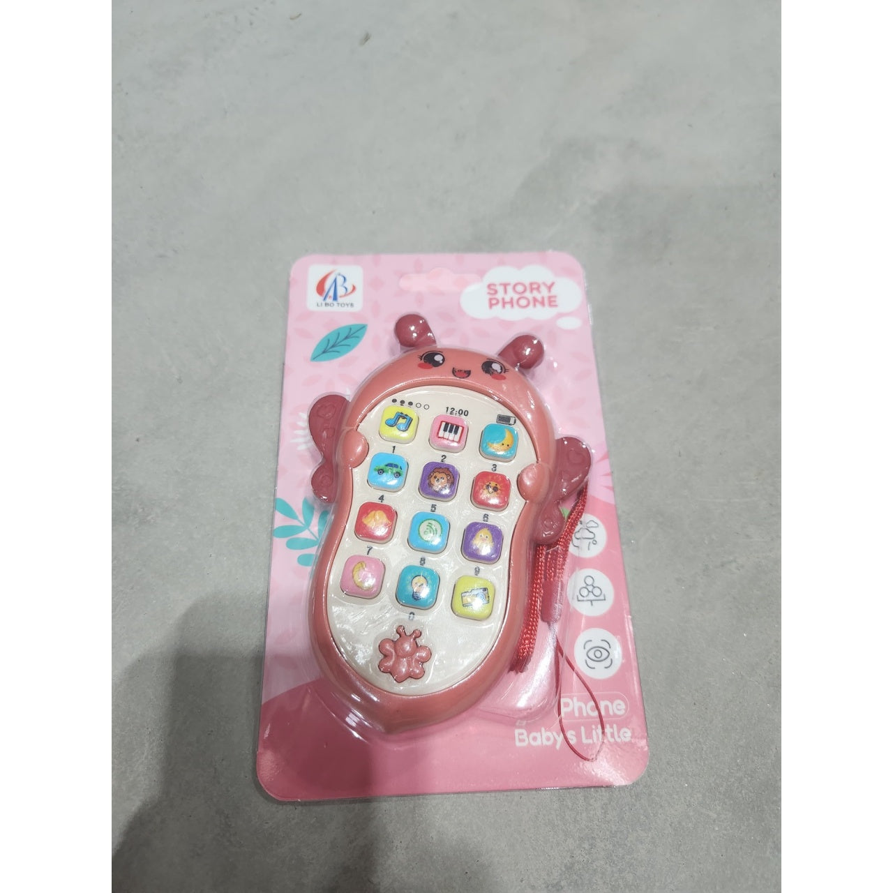 Jucarie Interactiva, Telefon Inteligent, Model Albinuta, Functii Educative, Muzicale si Voce, 4-6 ani, 19 x 11.5 cm, din Plastic, Roz