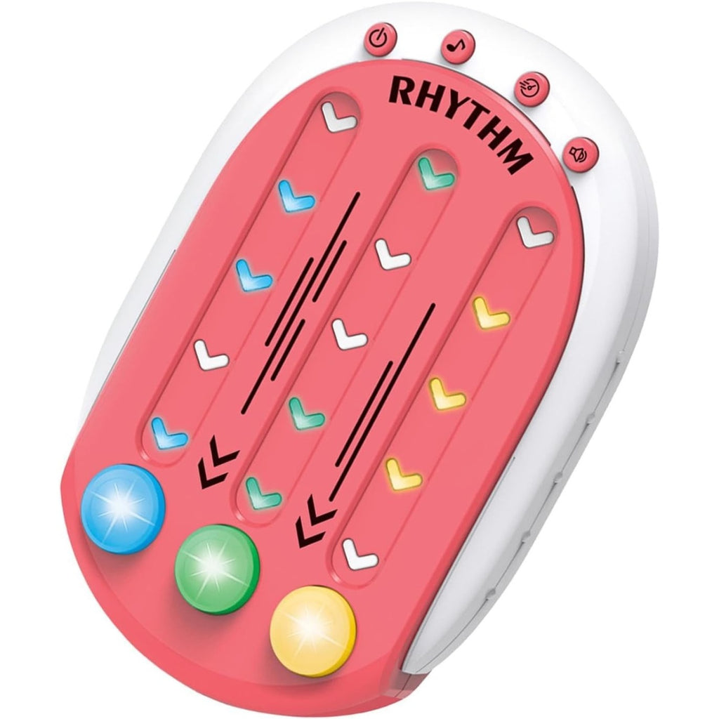 Jucarie Interactiva, Tip Jocuri Ritmice, +3 Ani, din ABS, 8 Niveluri de Joc, 9.5 x 2.5 x 13.6 cm, Rosu
