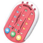 Jucarie Interactiva, Tip Jocuri Ritmice, +3 Ani, din ABS, 8 Niveluri de Joc, 9.5 x 2.5 x 13.6 cm, Rosu