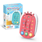Jucarie Interactiva, Tip Jocuri Ritmice, +3 Ani, din ABS, 8 Niveluri de Joc, 9.5 x 2.5 x 13.6 cm, Rosu