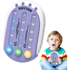 Jucarie Interactiva, Tip Jocuri Ritmice, +3 Ani, din ABS, 8 Niveluri de Joc, 9.5 x 2.5 x 13.6 cm, Mov