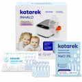 Katarek Inhalo, nebulizator cu compresor + 2 tipuri de sare