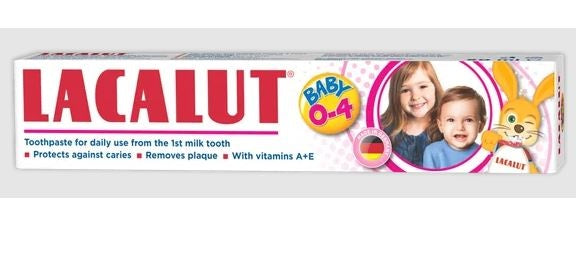 Lacalut Pasta de dinti Kinder Baby (0-4 ani), 50ml