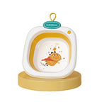 Lavoar Pliabil, pentru Copii 1-8 Ani, Model Animat, din PP+TPE, 32x29x10 cm, Portocaliu
