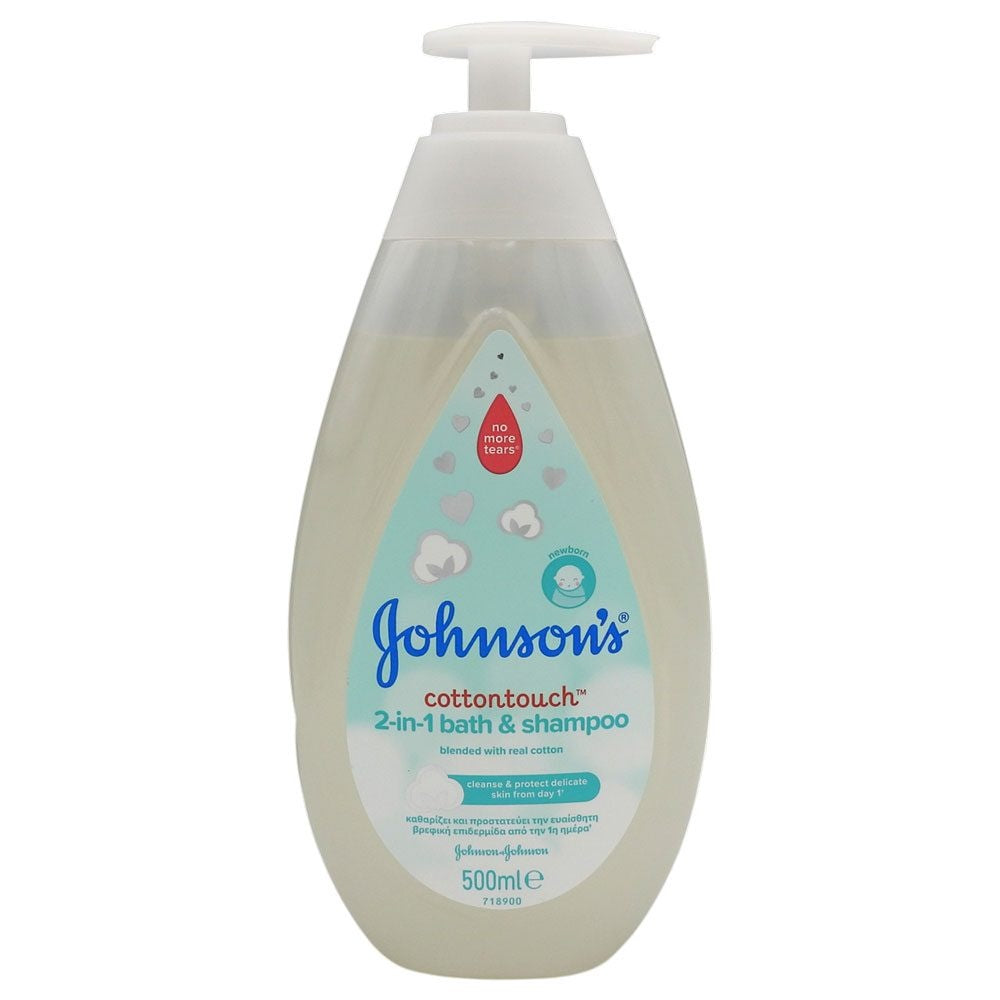 Lotiune, Johnson's Baby, 500 ml, 2 in 1 Cotton Touch