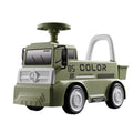 Masinuta pentru copii, 3 ani, Model Camion, Sport, Claxon, Cutie Depozitare, 62x26x40 cm, Verde