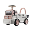 Masinuta pentru copii, 3 ani, Model Camion, Sport, Claxon, Cutie Depozitare, 62x26x40 cm, Roz
