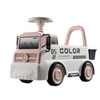Masinuta pentru copii, 3 ani, Model Camion, Sport, Claxon, Cutie Depozitare, 62x26x40 cm, Roz