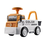 Masinuta pentru copii, 3 ani, Model Camion, Sport, Claxon, Cutie Depozitare, 62x26x40 cm, Portocaliu