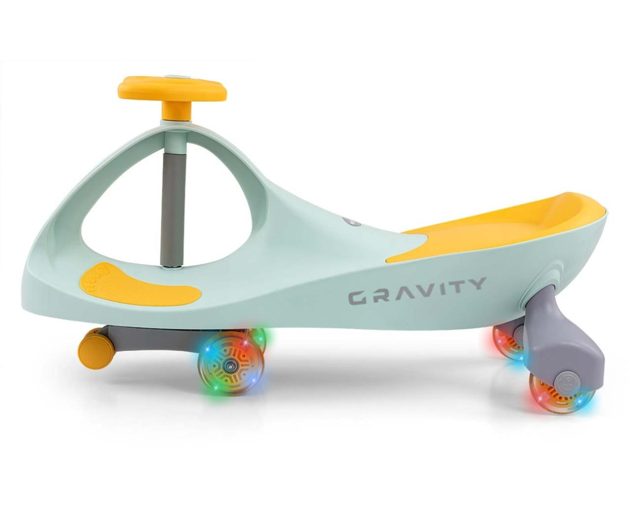 Milly Mally, Gravity, masinuta gravitationala fara pedale, Lime-Galben