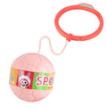 Minge pentru Sarit, Tip Coarda Hula Hoop, Cerc 12 cm, Coarda 52 cm, Minge 12 x 11 cm, Functie Iluminat, 4-6 Ani, Plastic, Roz