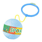 Minge pentru Sarit, Tip Coarda Hula Hoop, Cerc 12 cm, Coarda 52 cm, Minge 12 x 11 cm, Functie Iluminat, 4-6 Ani, Plastic, Albastru