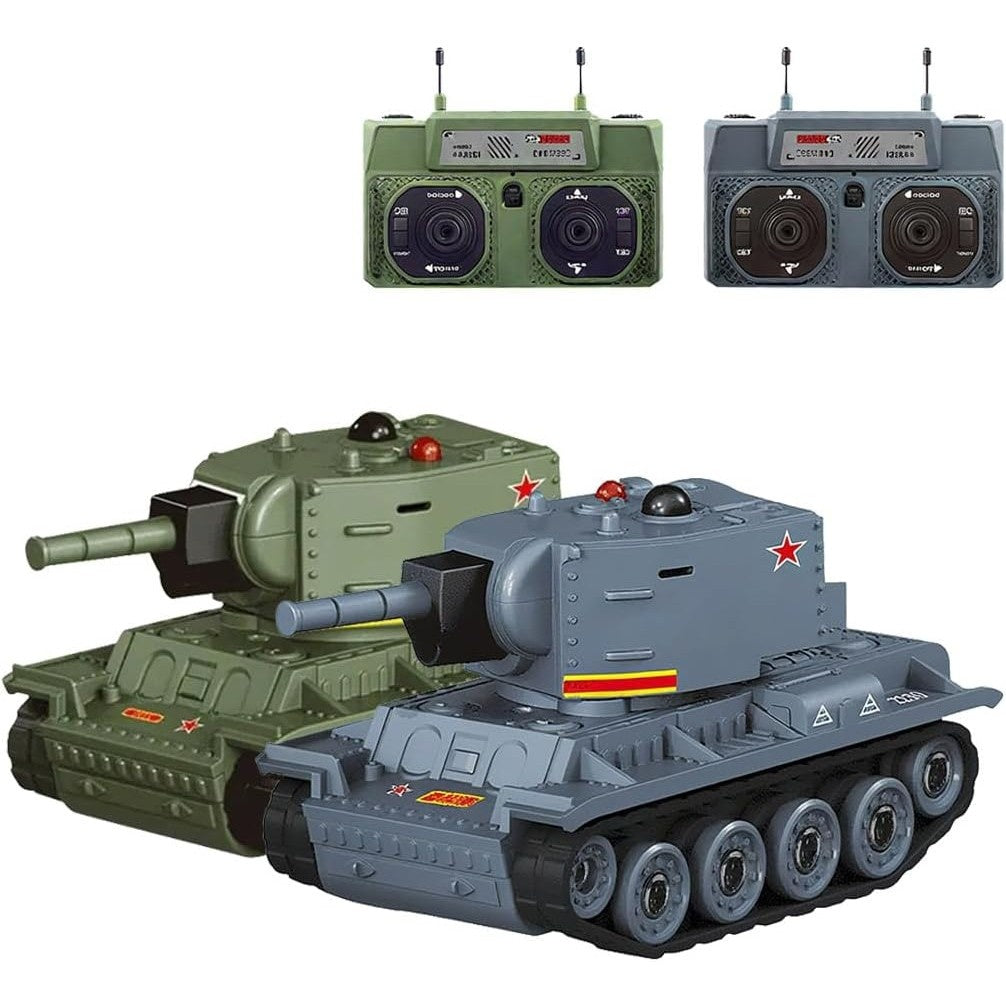 Mini Tanc cu Telecomanda, Wireless, 4 x 8 x 4 cm, cu Infrarosu, Gri