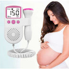 Monitor Fetal Doppler, Monitorizare Sarcina, Ritm Cardiac, Ecran LCD 4.5 cm, 2 x Baterii AA (neincluse), Portabil, din ABS, 12.8 x 9.6 x 3
