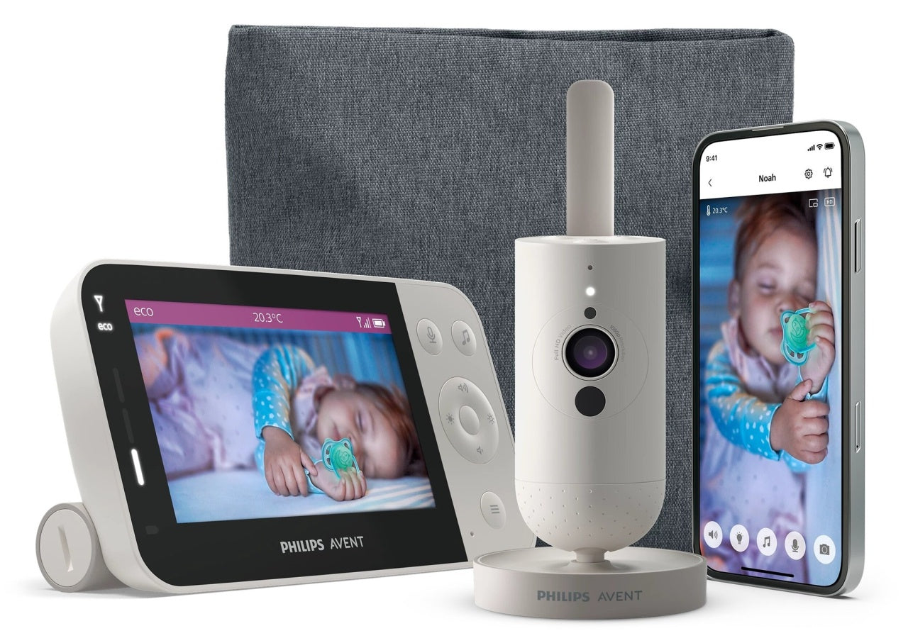 Monitor video conectat la aplicatie mobila, SCD953/26, Philips Avent