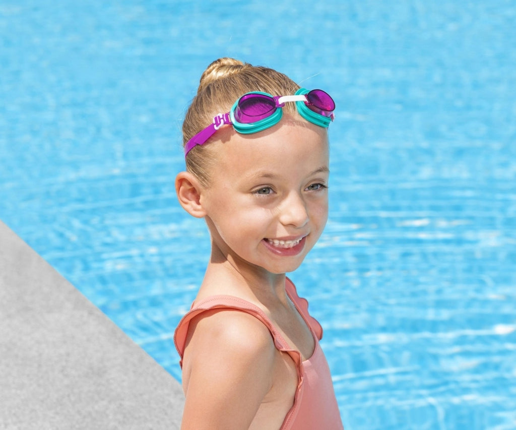 Ochelari de inot, BESTWAY 21002 Aqua Burst, culoare mov