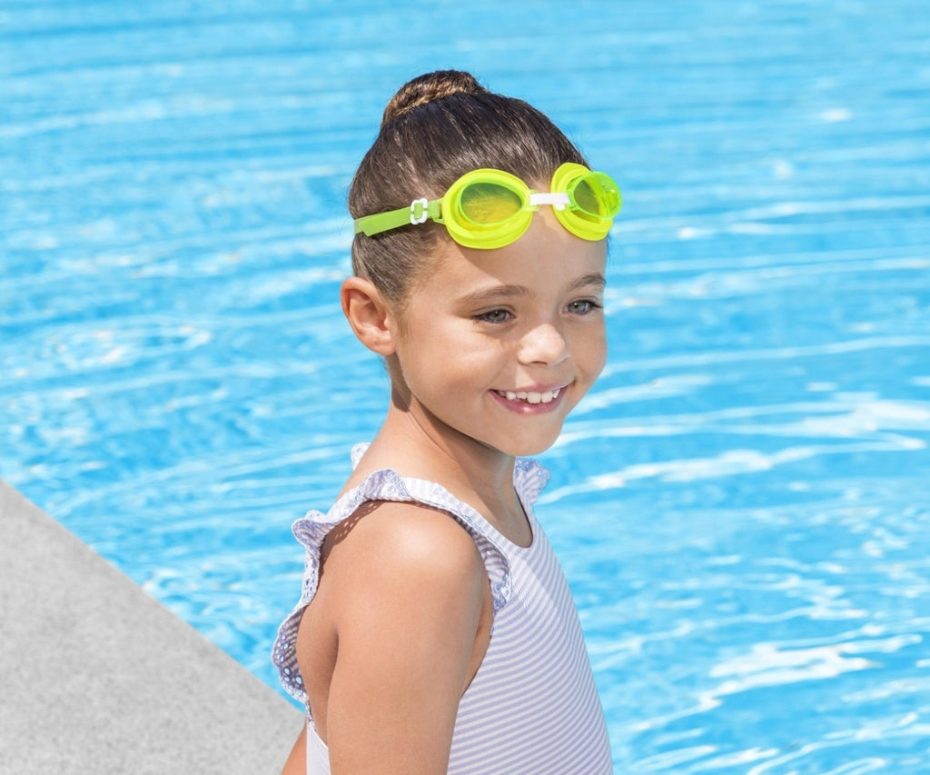 Ochelari de inot, BESTWAY 21002 Aqua Burst, culoare verde deschis