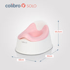 Olita cu vas detasabil si forma ergonomica, Colibro Solo Rose,
