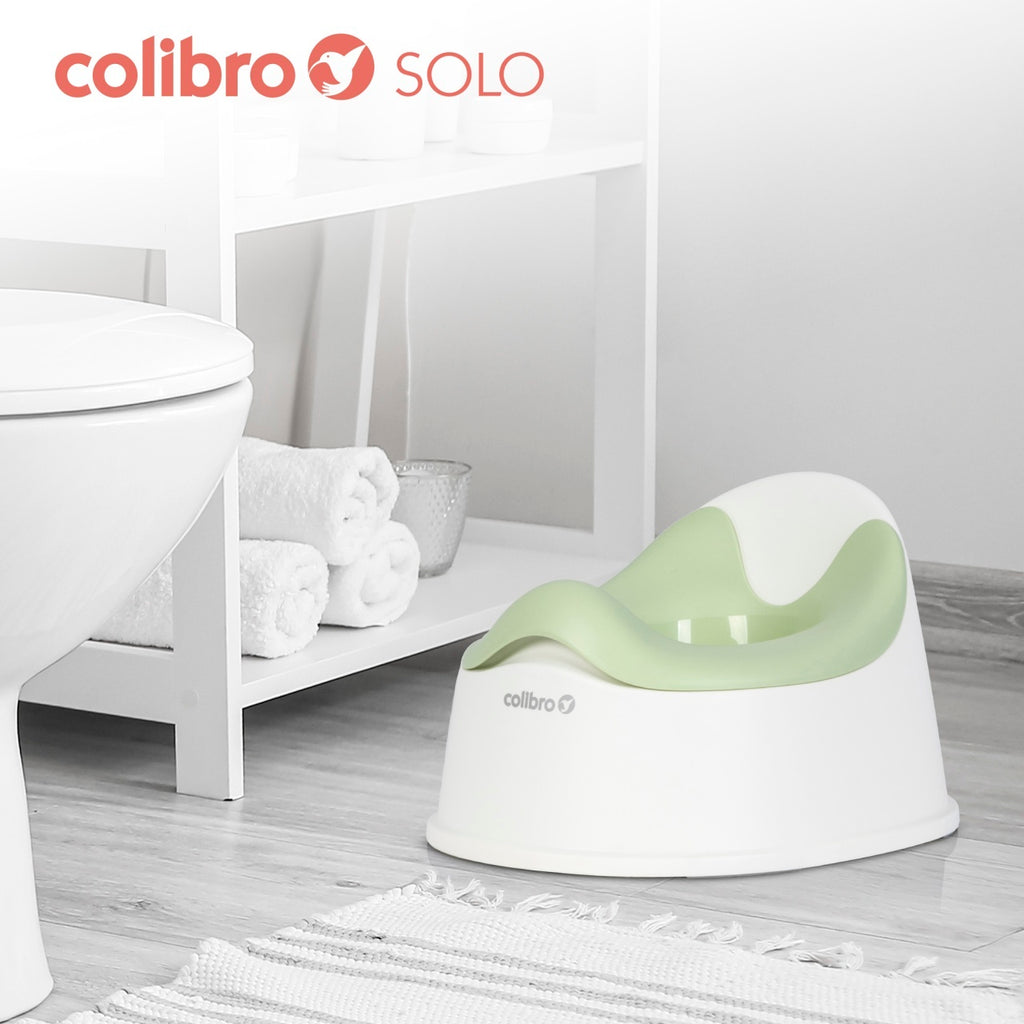 Olita cu vas detasabil si forma ergonomica Colibro Solo Verde