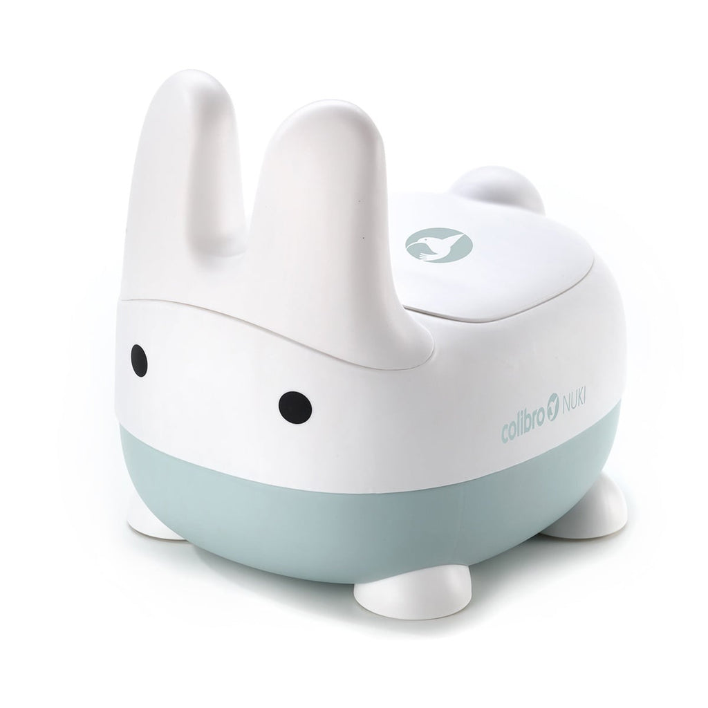 Olita Iepurasul Nuki by Colibro, cu insertie antistatica si capac, picioare din cauciuc, verde
