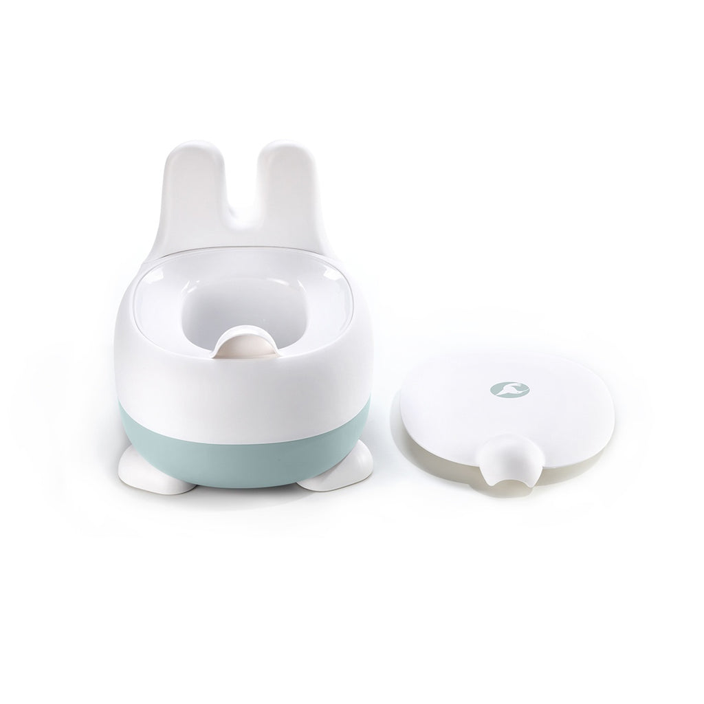 Olita Iepurasul Nuki by Colibro, cu insertie antistatica si capac, picioare din cauciuc, verde