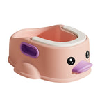 Olita pentru Copii, +1an, Portabila, Design Ratusca, Compartiment Detasabil, cu Maner, Roz