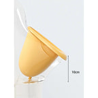 Olita tip Pisoar pentru Copii, +1an, Portabila, Design Ratusca, Model Prietenos, Non-Toxic, Usor de Curatat, 23.3 x 24 x 43 cm, Alb/Galben
