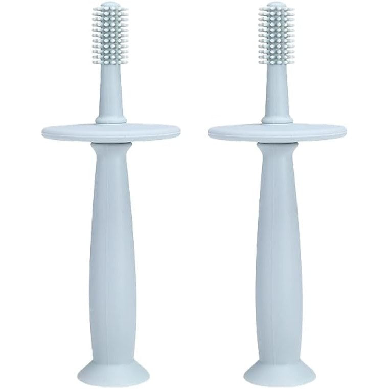 Periuta de Dinti din Silicon pentru Bebelusi, fara BPA, Albastru