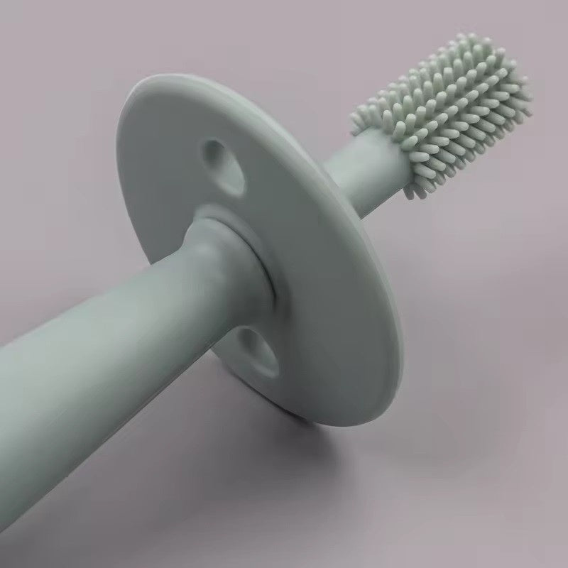 Periuta de Dinti din Silicon pentru Bebelusi, Turcoaz