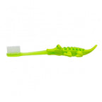 Periuta de dinti pentru copii Akuku Crocodile, Verde, 12m+