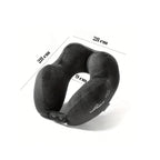 Perna de Calatorie, Pentru Gat, din Bumbac, cu 4 Cocoase, Ajustabila, Gri