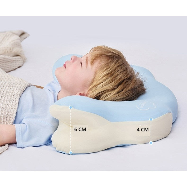 Perna Ergonomica, pentru Copii 2-5 Ani, Antibacteriana, 5D, Revenire Lenta, 38 x 67 x 4/6 cm, Albastru