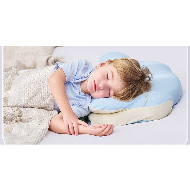 Perna Ergonomica, pentru Copii 2-5 Ani, Antibacteriana, 5D, Revenire Lenta, 38 x 67 x 4/6 cm, Albastru