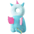 Perna tip Rucsac pentru Protectia Capului, Tetiera tip Unicorn, pentru Bebelusi, Albastru