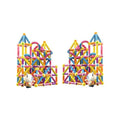 Piese Magnetice pentru Copii, Set din 258 de Piese de diferite Culori, Constructor Magnetic, Multicolor
