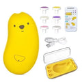 Pila Electrica, pentru Bebelusi si Adulti, din ABS, Incarcare USB, 6 Accesorii, cu Lumina Led, 8.8 x 4.9 cm, Galben