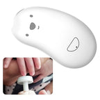 Pila Electrica, pentru Bebelusi si Adulti, din ABS, Incarcare USB, 6 Accesorii, cu Lumina Led, 8.8 x 4.9 cm, Alb