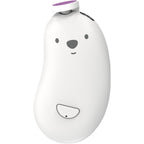 Pila Electrica, pentru Bebelusi si Adulti, din ABS, Incarcare USB, 6 Accesorii, cu Lumina Led, 8.8 x 4.9 cm, Alb
