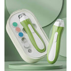 Pila Electrica, pentru Copii si Bebelusi, din ABS, 6 Accesorii, cu Lumina LED, 9.5 x 6 x 17 cm, Verde