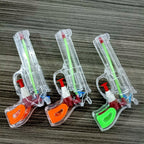 Pistol cu Apa, pentru Copii, din Plastic, 16 x 5 x 2 cm, Transparent/Portocaliu