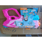 Pistol cu Apa pentru Copii, Rezervor 900ml, Raza de Actiune 8m, 6ani+, 4 Duze, Roz