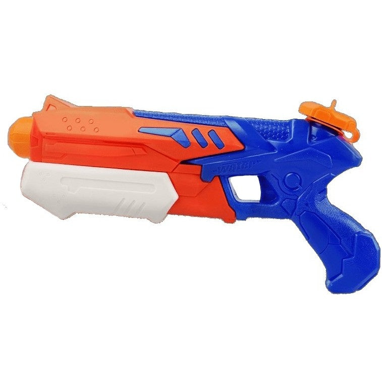Pistol cu Apa pentru Copii, Rezervor, Pentru Piscina/Plaja, 6ani+, Bleumarin/Rosu, 300ML