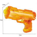 Pistol cu Apa, Pistol cu Apa pentru Copii, Manual, din Plastic, 23 x 16 x 4 cm, rezervor 250 ml, Portocaliu