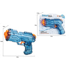 Pistol cu Apa, Pistol cu Apa pentru Copii, Manual, din Plastic, 23 x 16 x 4 cm, rezervor 250 ml, Albastru