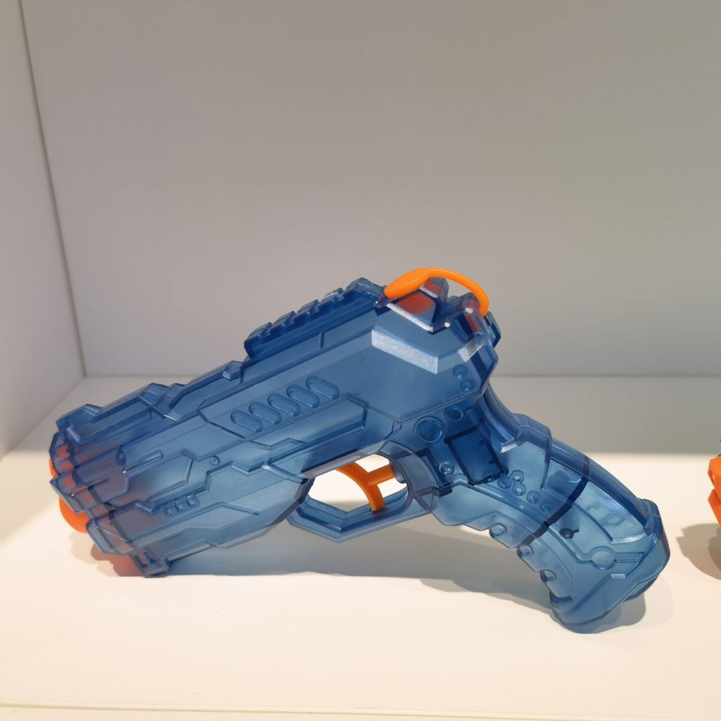 Pistol cu Apa, Pistol cu Apa pentru Copii, Manual, din Plastic, 23 x 16 x 4 cm, rezervor 250 ml, Albastru