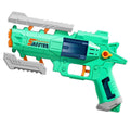Pistol Manual cu Apa, Jucarie Pistol cu Apa, Design Nou S-Shooter Atractiv, 23 x 14.5 cm, Verde