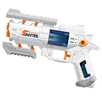 Pistol Manual cu Apa, Jucarie Pistol cu Apa, Design Nou S-Shooter Atractiv, 23 x 14.5 cm, Alb