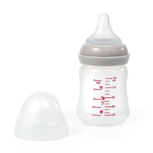 Pompa electrica san BabyOno Nurse Pro, Cu afisaj LCD, Cu 2 faze si 10 niveluri de aspiratie, 0 luni+, Grey