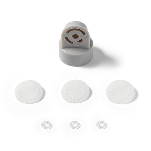 Pompa electrica san BabyOno Nurse Pro, Cu afisaj LCD, Cu 2 faze si 10 niveluri de aspiratie, 0 luni+, Grey